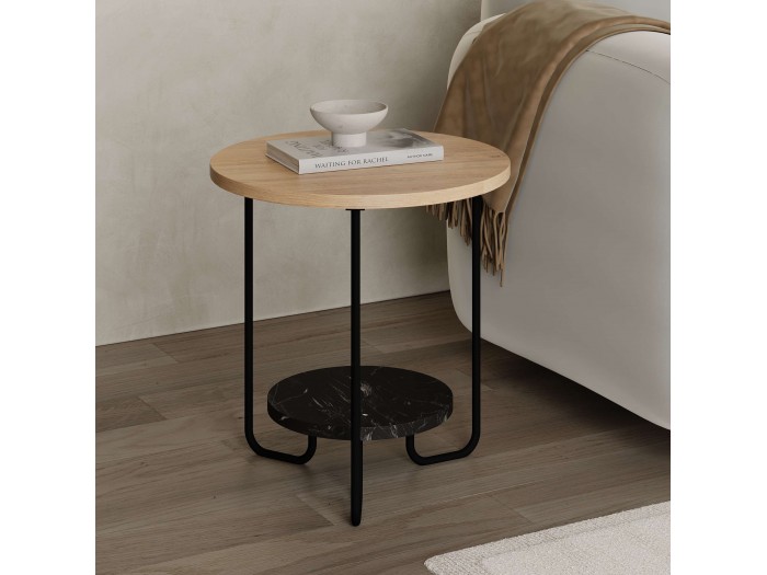 Помощна маса CORRO (дъб сапфир/лотос)